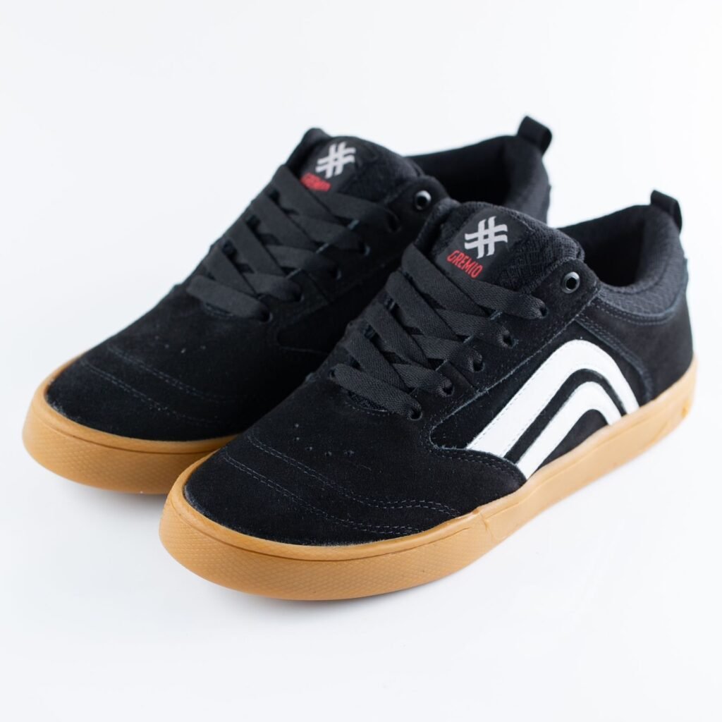 Tenis Gremio "Gremium" Negro-Ambar