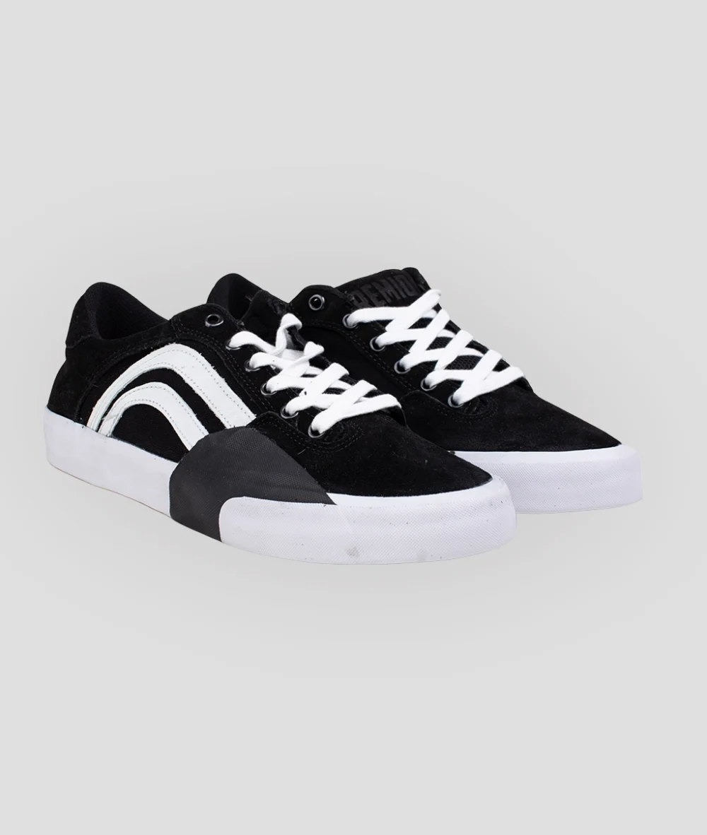 Tenis Gremio Burned Vulk Negro Blanco (Vulcanizado)