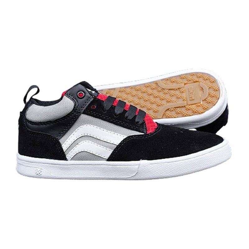 Tenis Gremio 420 Mid Negro Rojo