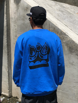 Sudadera Mayas (Azul)