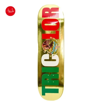 Tricolor Bandera Foil Oro Molde Classic